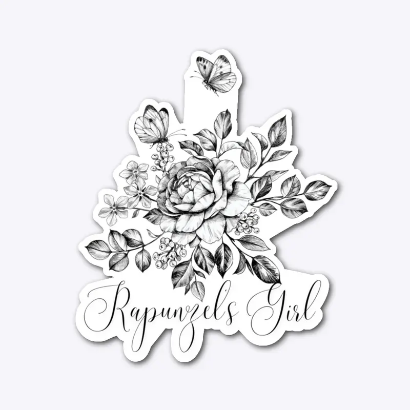 Rapunzel's Girl Sticker