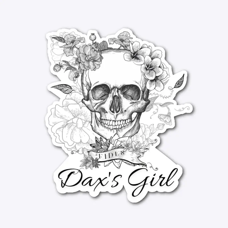 Dax's Girl Sticker